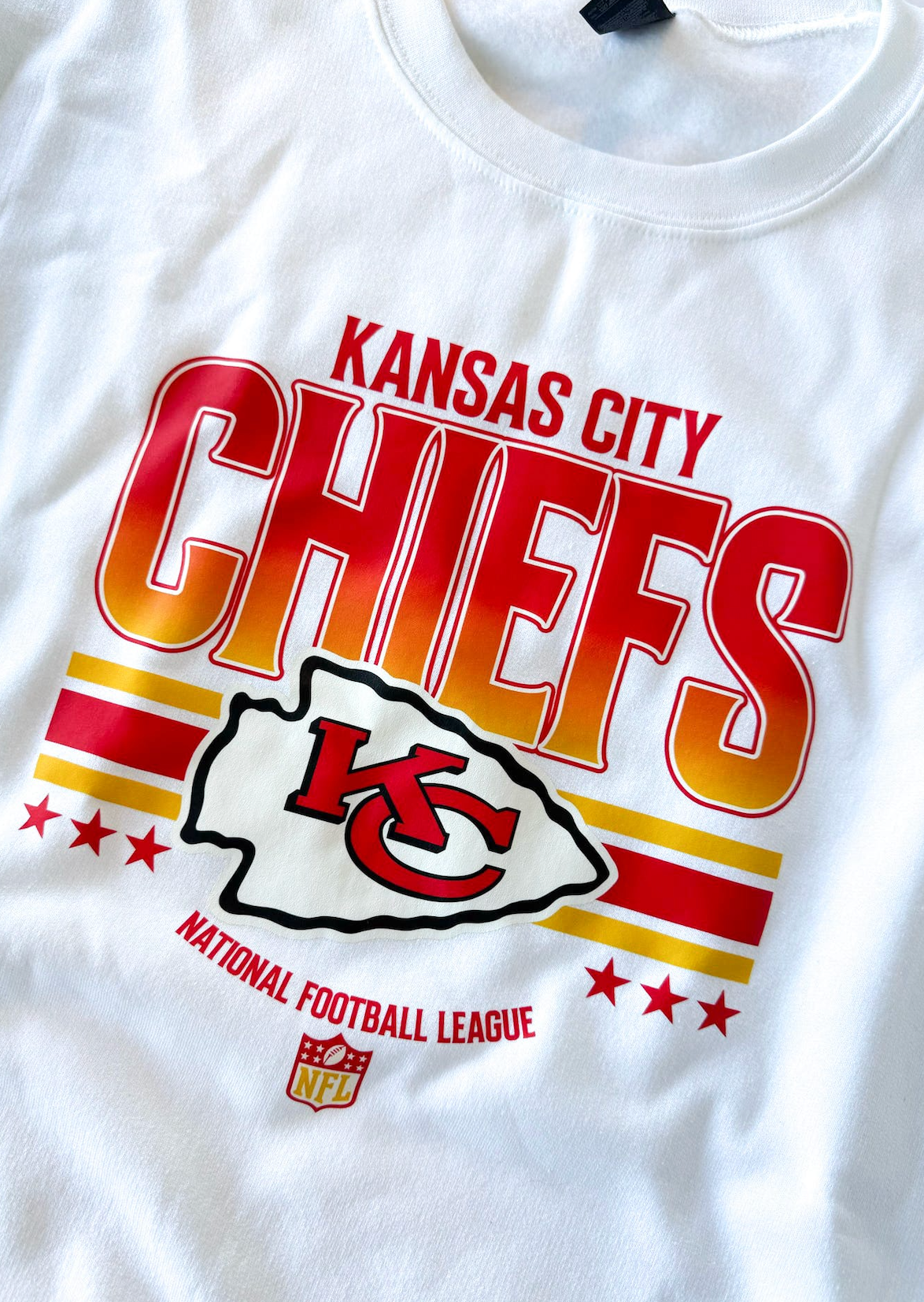 Chiefs White Sweatshirt