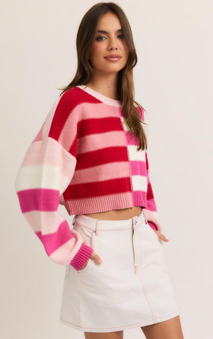 Valerie Stripe Sweater