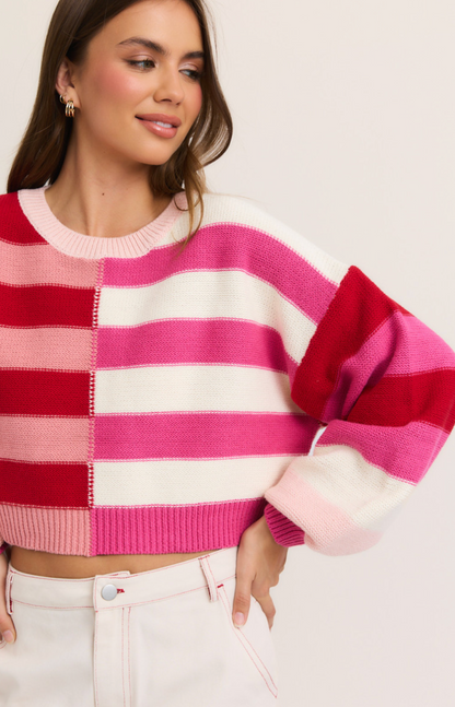 Valerie Stripe Sweater