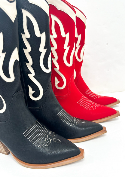 Ida Red Cowboy Boots