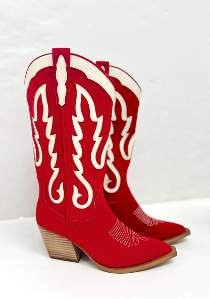 Ida Red Cowboy Boots