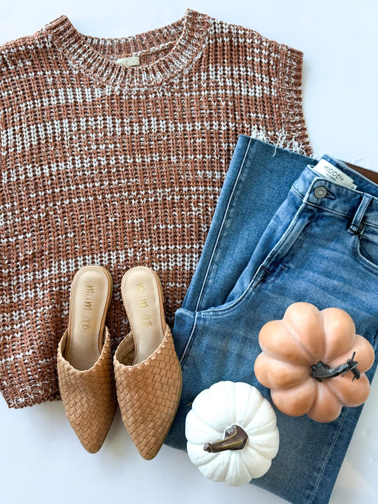 Terracotta Knit Vest