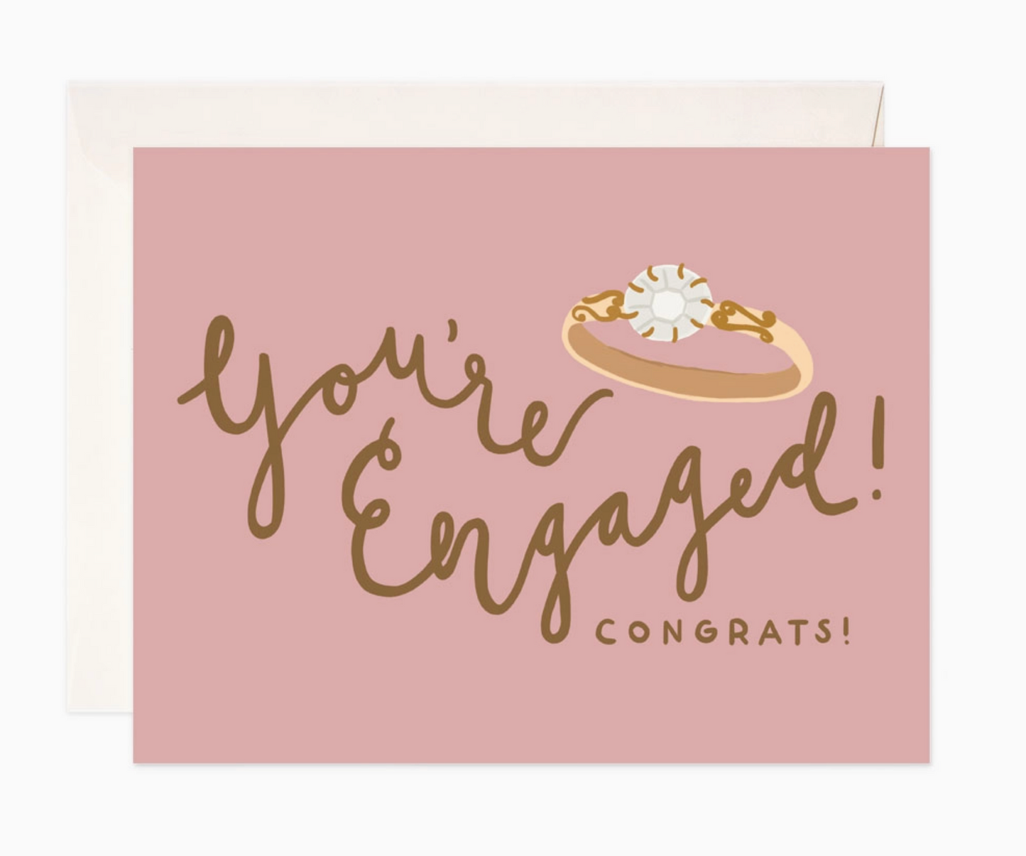 Engaged Congrats Card