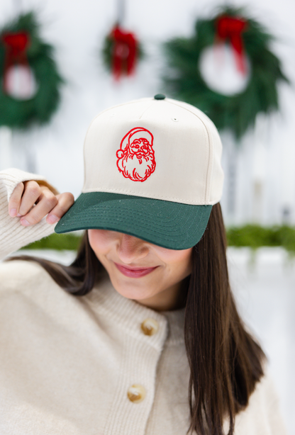 Santa Embroidered Trucker Hat