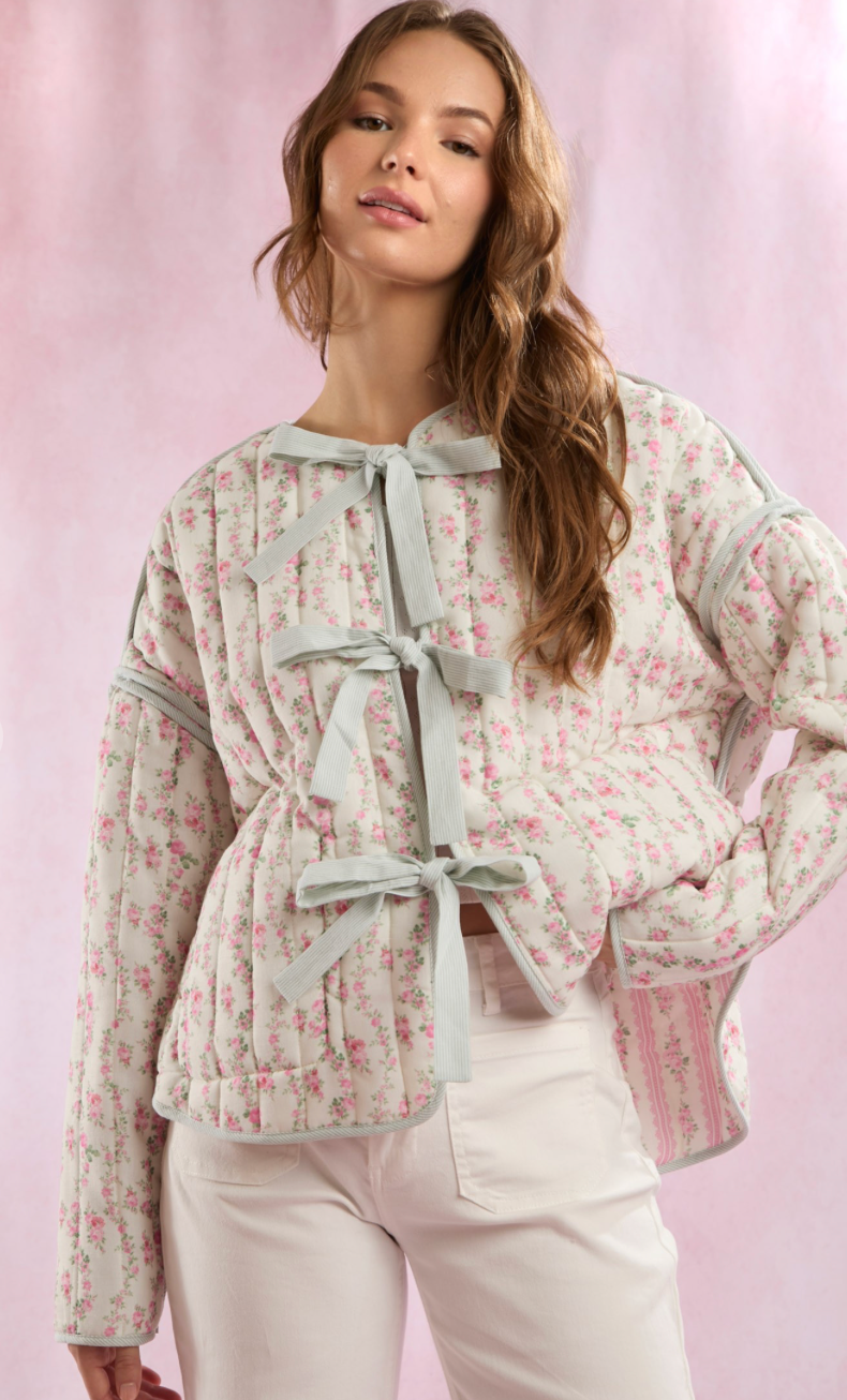 Rose Garden Quilted Jacket