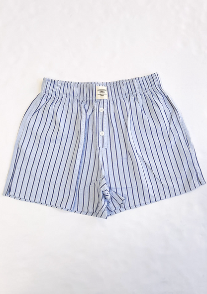 Everyday Boxer Shorts Blue Halo Stripe