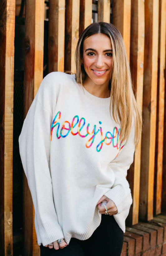 Holly Jolly Pullover Sweater