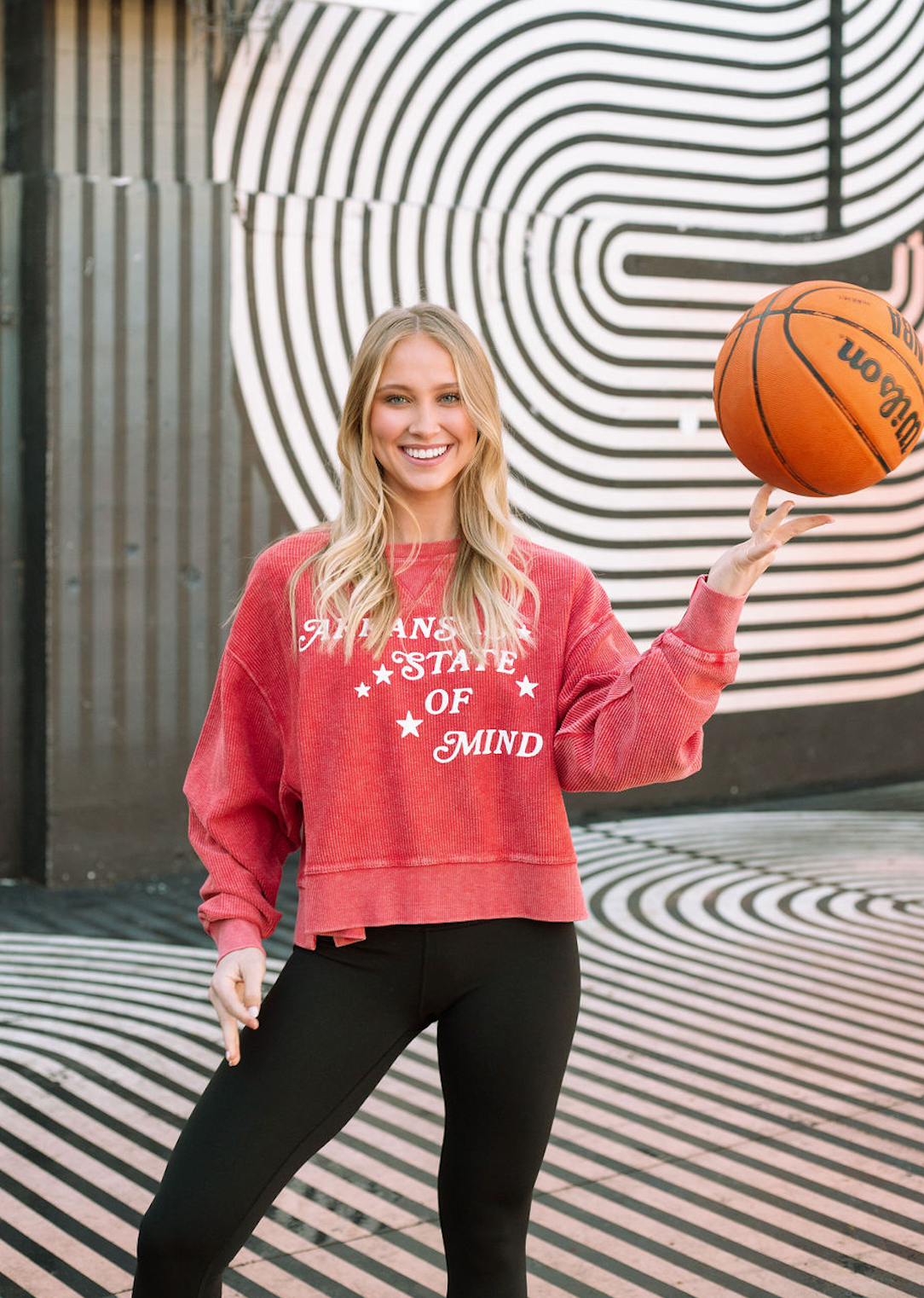 Arkansas State of Mind Corded Pullover