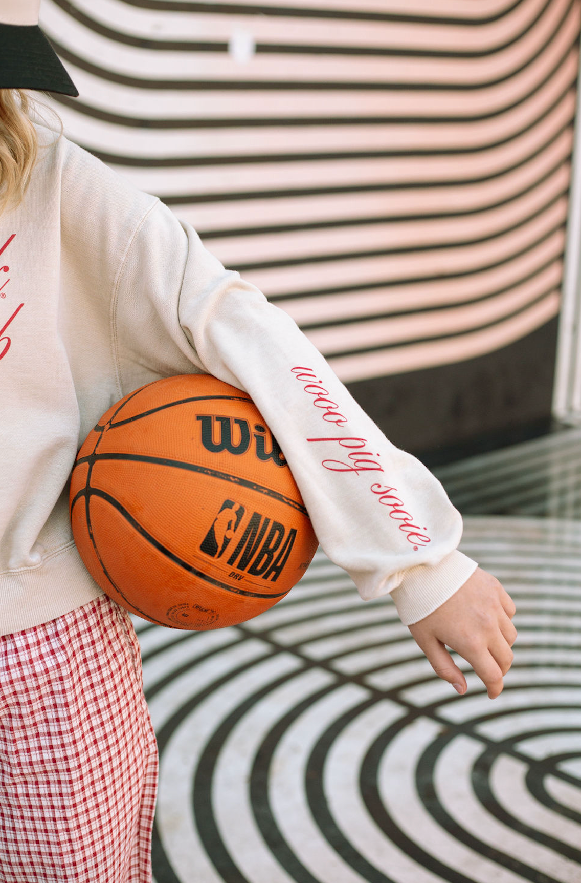 Razorbacks Sports Club Cropped Sweatshirt