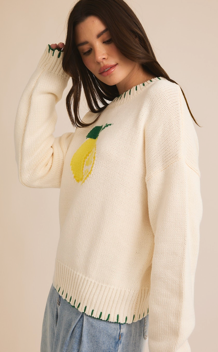 Lemons Stitch Sweater