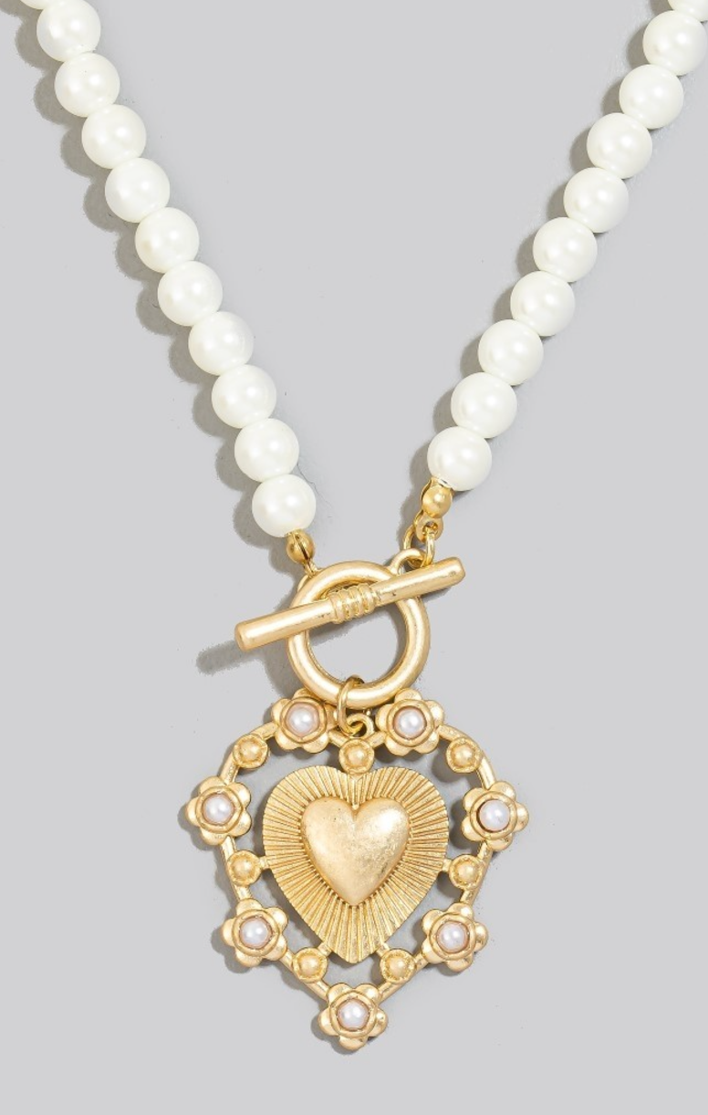 Heart Toggle Necklace