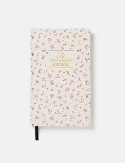 Ditsy Rose Five Minute Journal