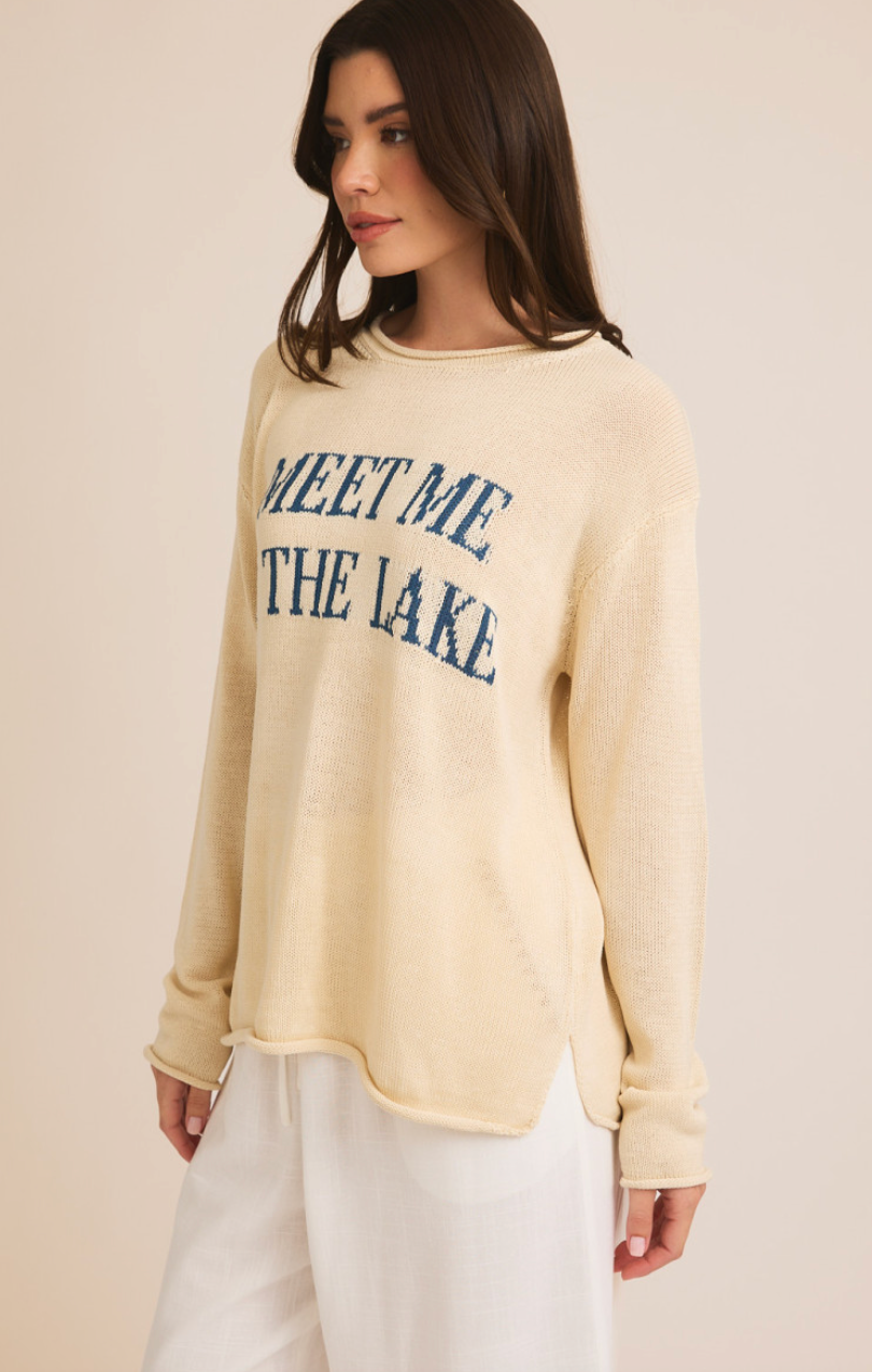 Meet Me at the Lake Sweater