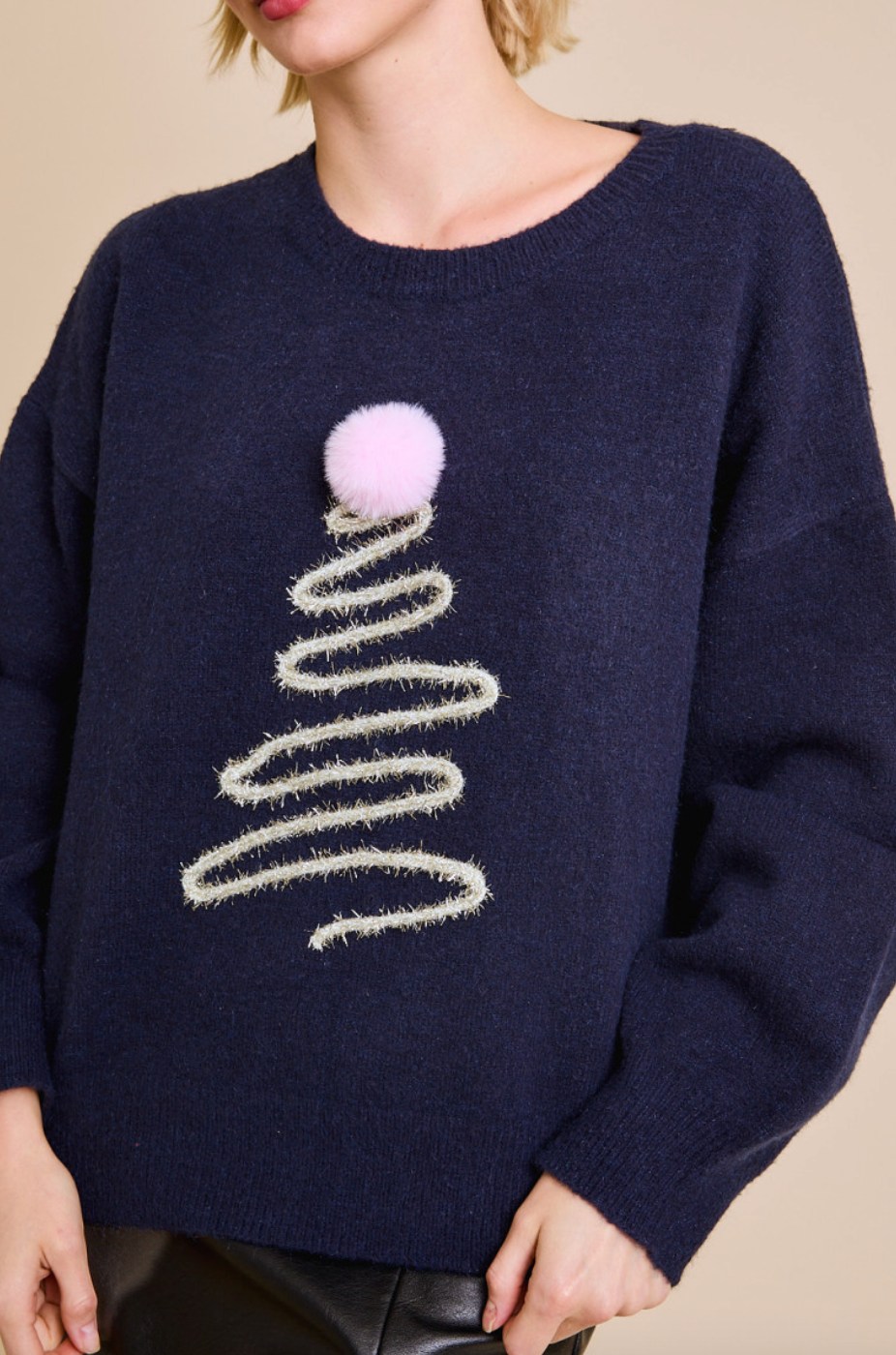 Tinsel Tree Sweater