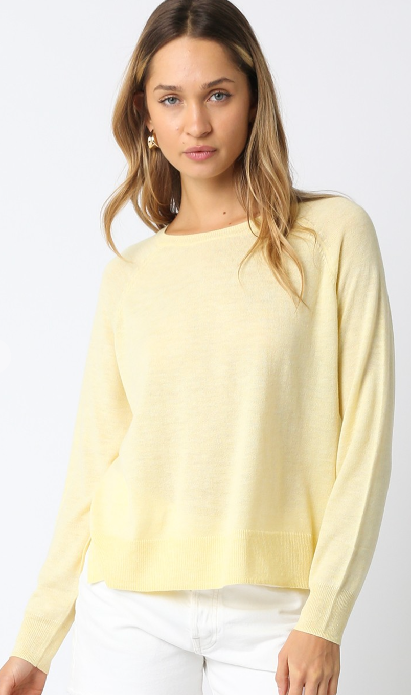 Gabrielle Sweater Yellow