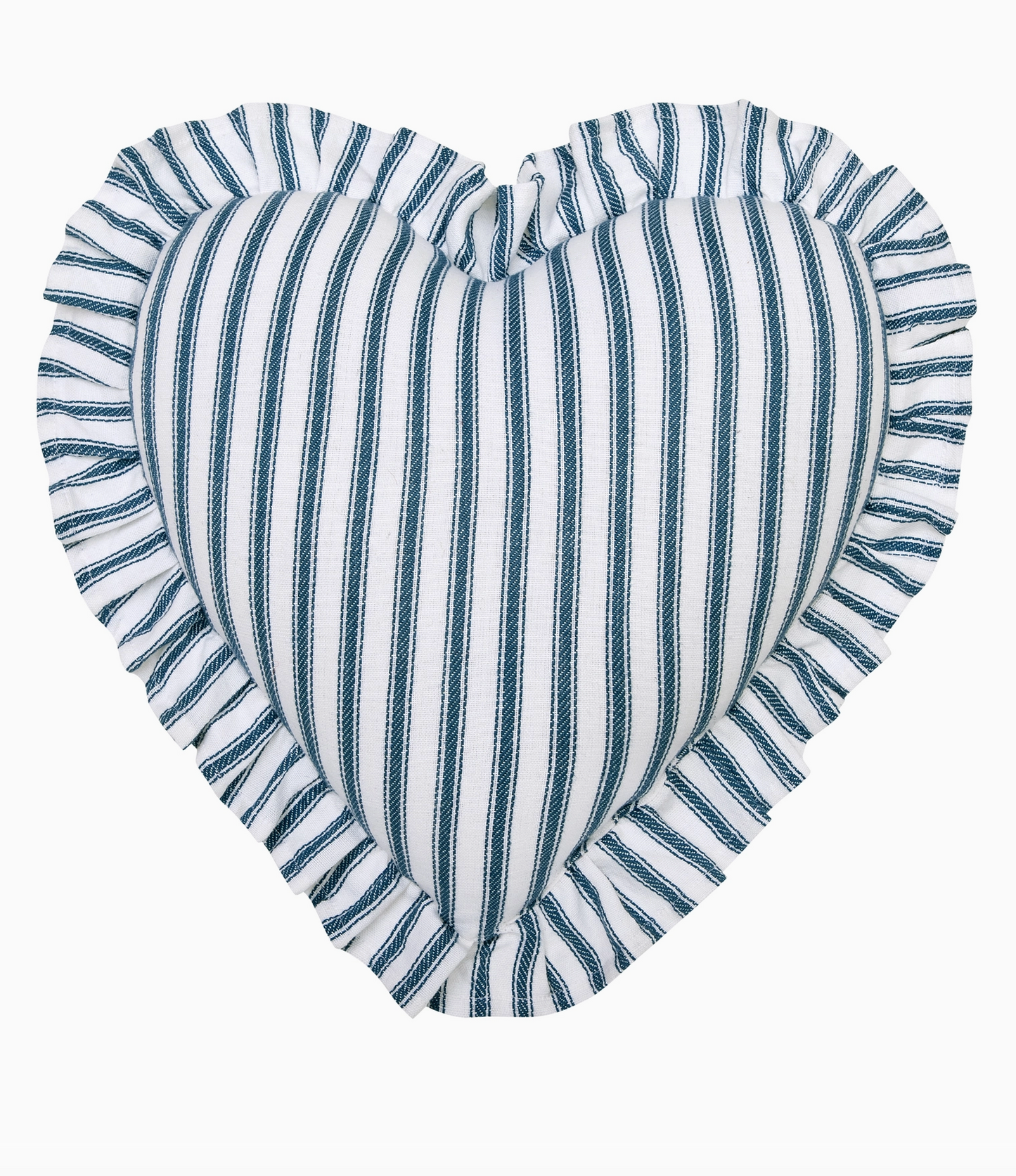 Stripe Heart Shaped Pillow