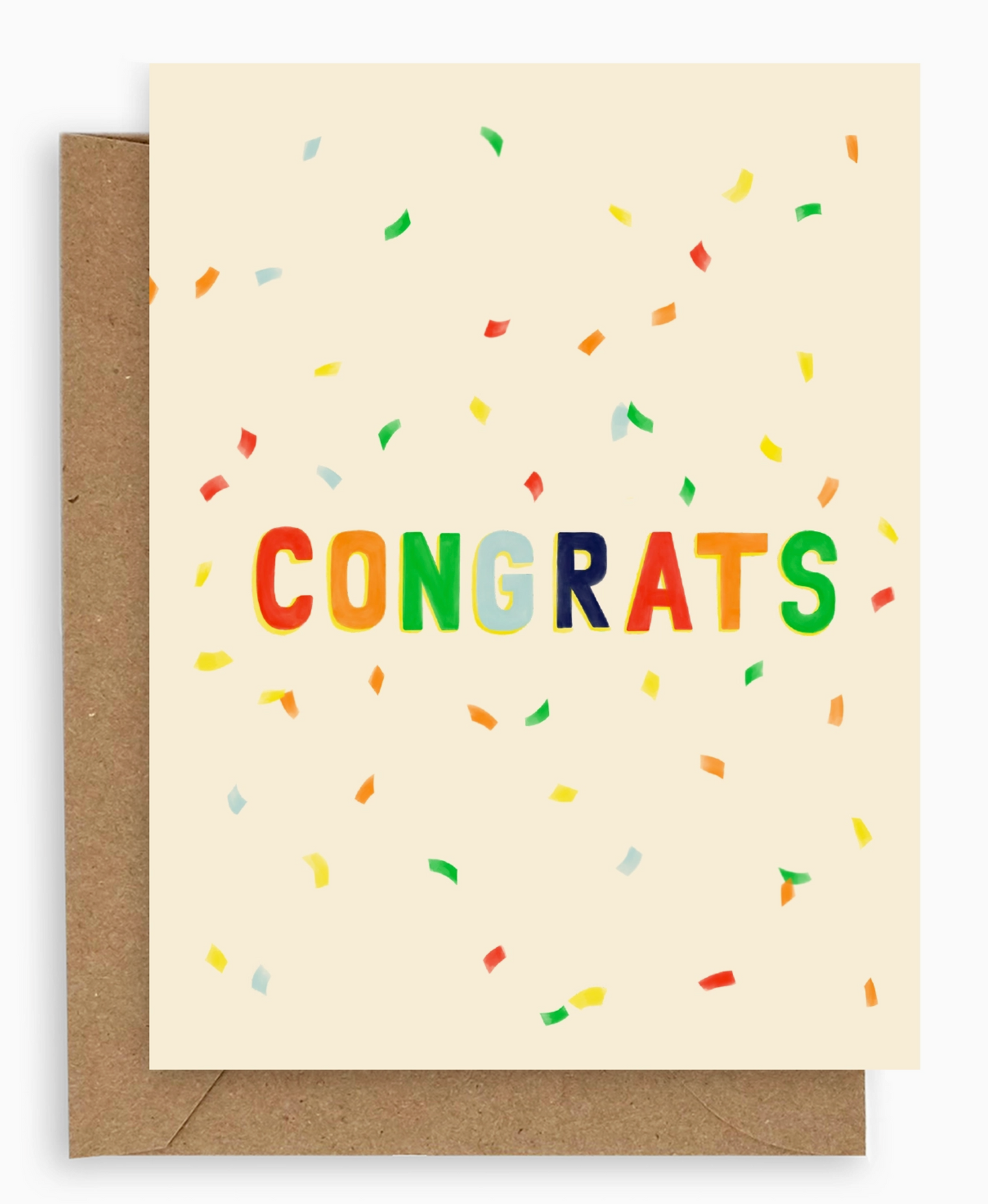 Congrats Confetti Card