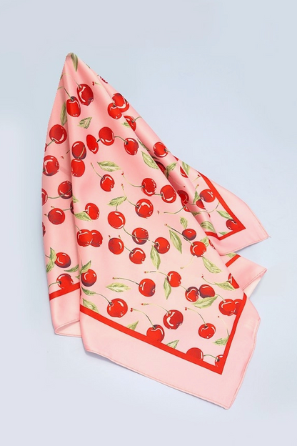 Cherries Silky Bandana