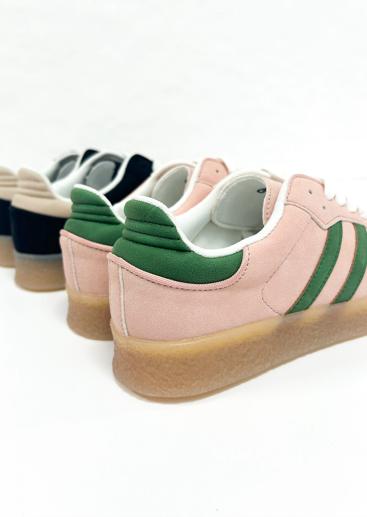 Christi Double Stripe Sneakers Pink