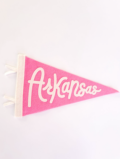 Pink Arkansas Pennant