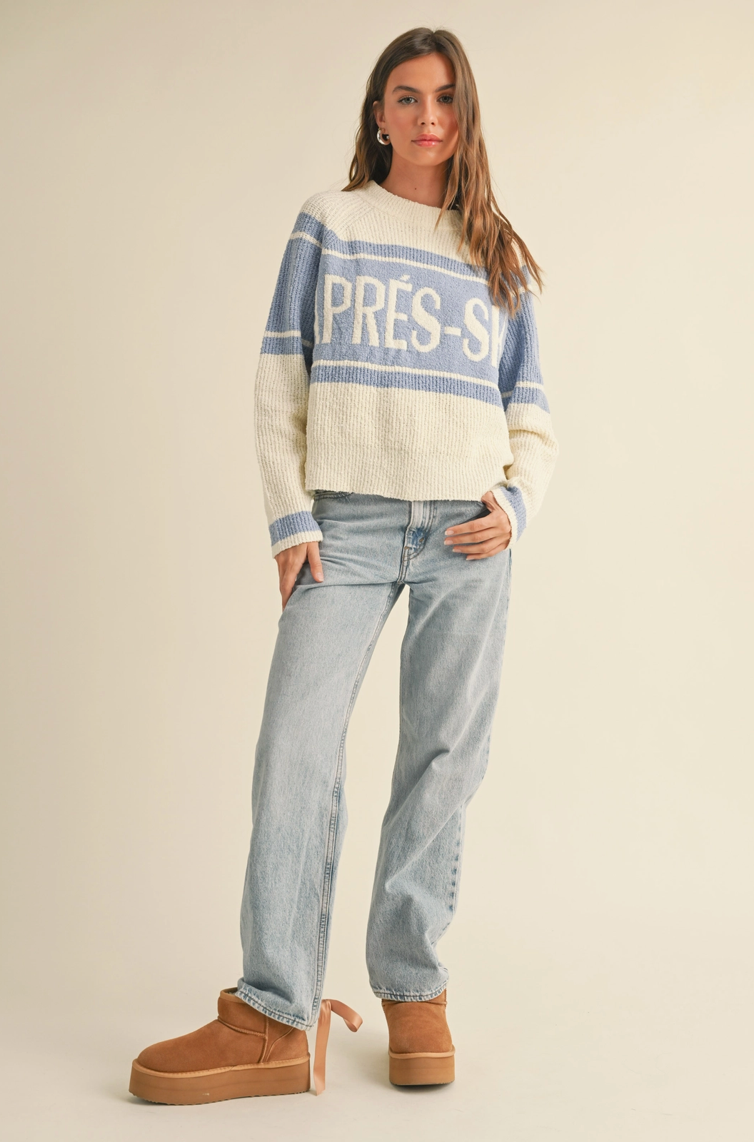 Apres Ski Sweater Blue