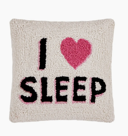 I Love Sleep Pillow