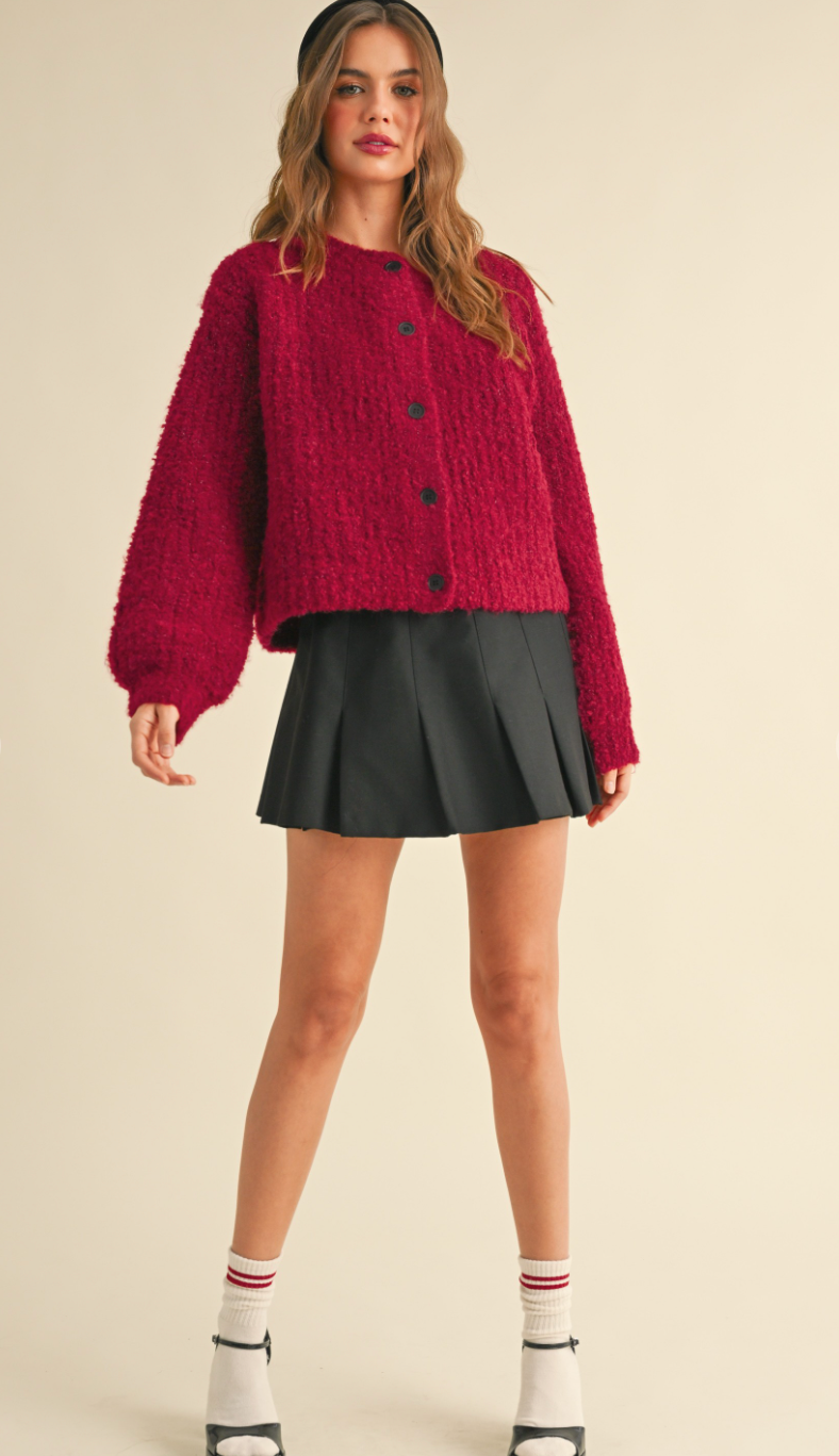 Erica Button Front Cardigan