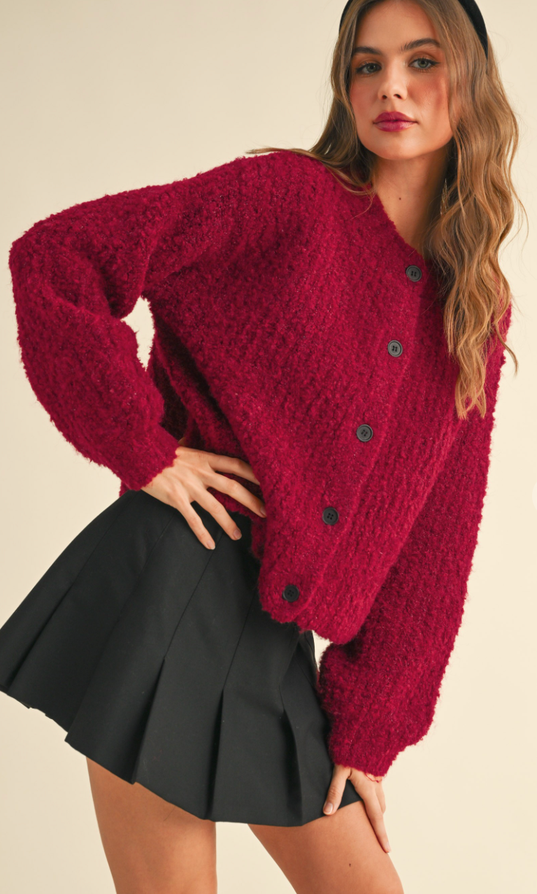 Erica Button Front Cardigan