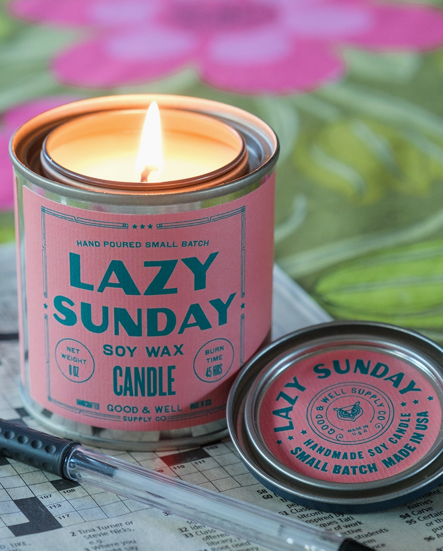 Lazy Sunday Soy Candle