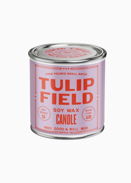 Tulip Field Soy Candle