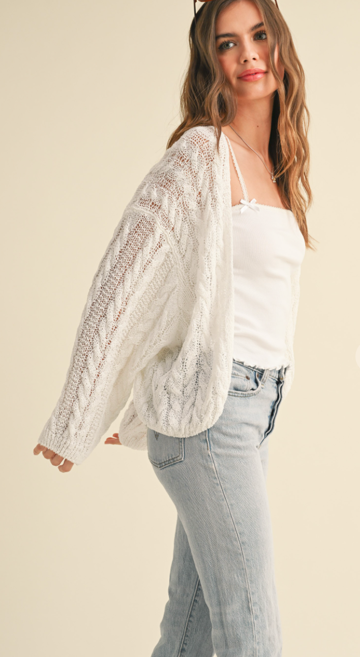 Light Weight Knitted Cardigan