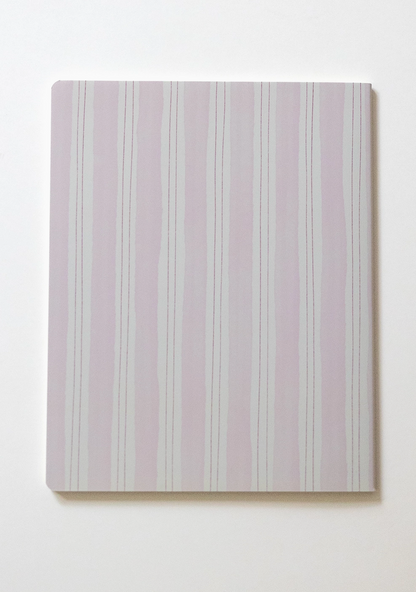 Pink Stripes Notebook