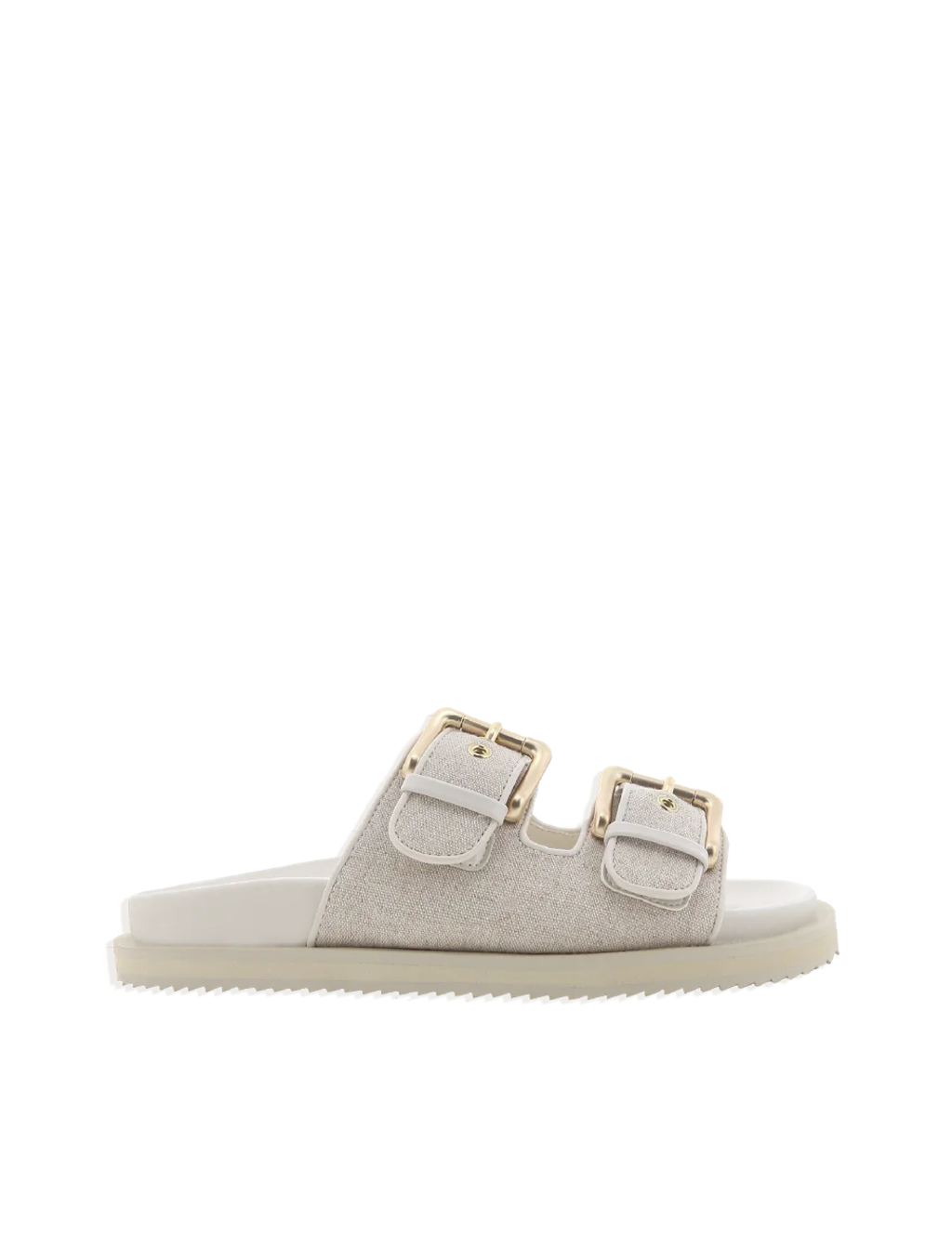 Tenzin Billini Linen Buckle Sandals