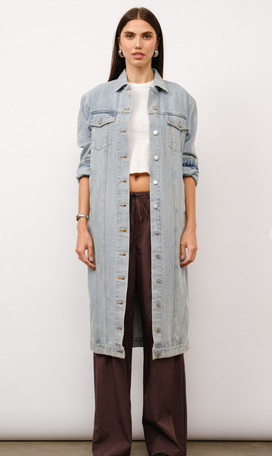 Tabitha Light Wash Denim Jacket