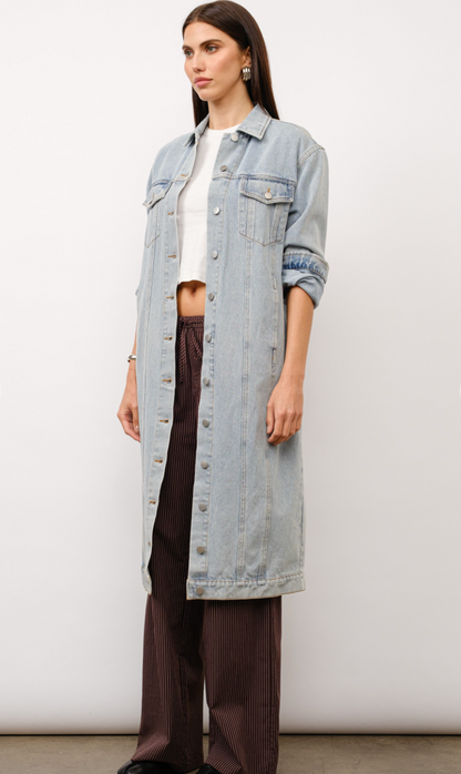 Tabitha Light Wash Denim Jacket