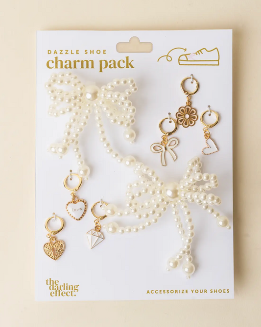 Shoe Charm Pack - Pretty in Pearl