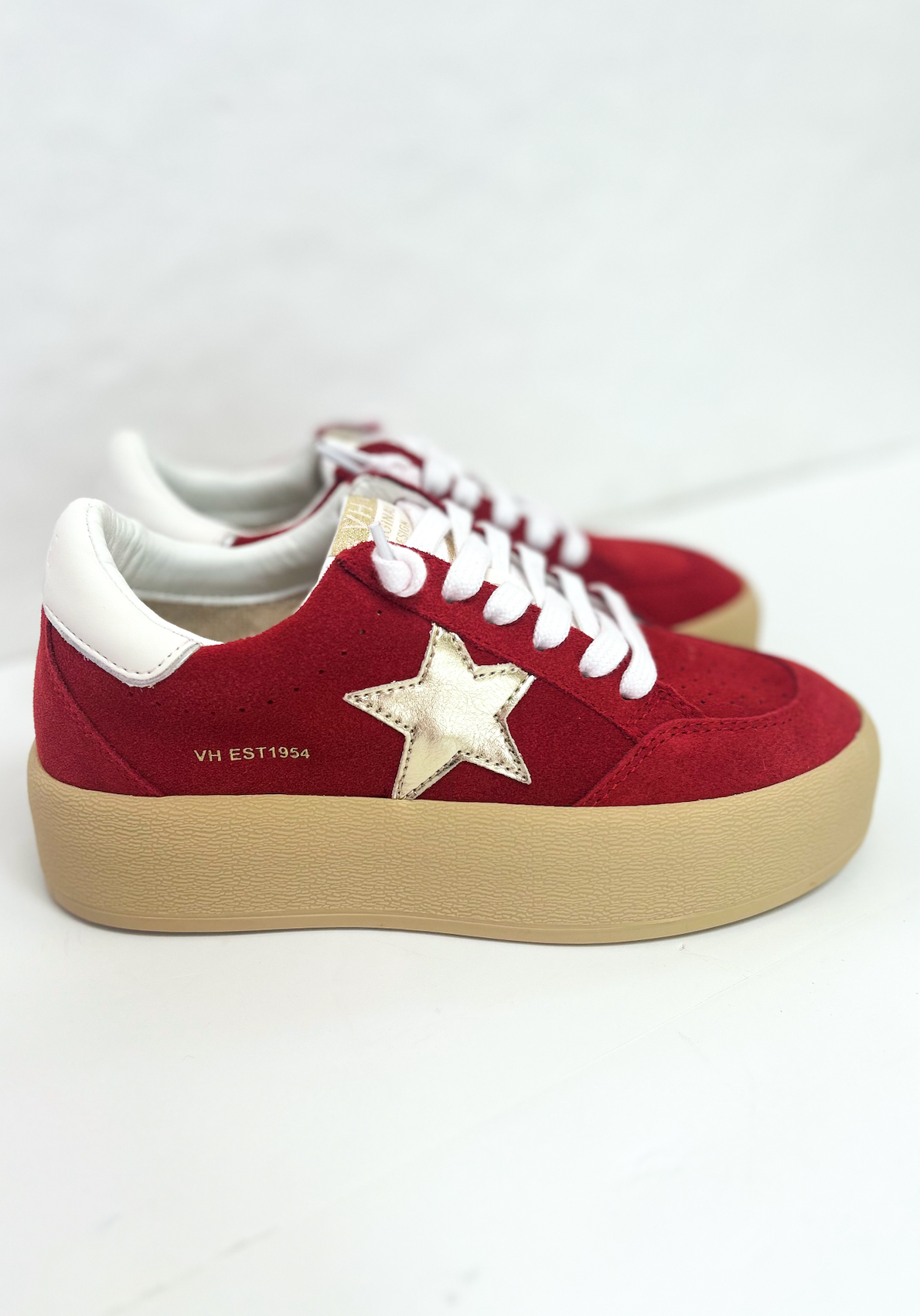 Vintage Havana Ream Red/Gold Sneakers