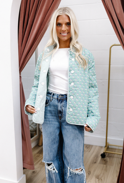 Madelyn Reversible Quilted Jacket