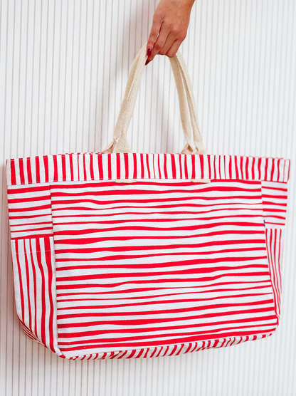 Stripe Durham Tote Bag