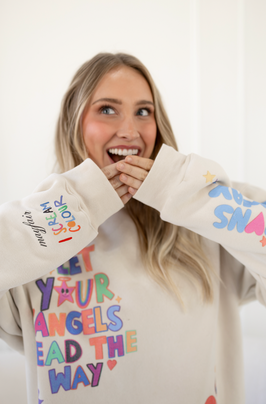 Angels All Around Crewneck