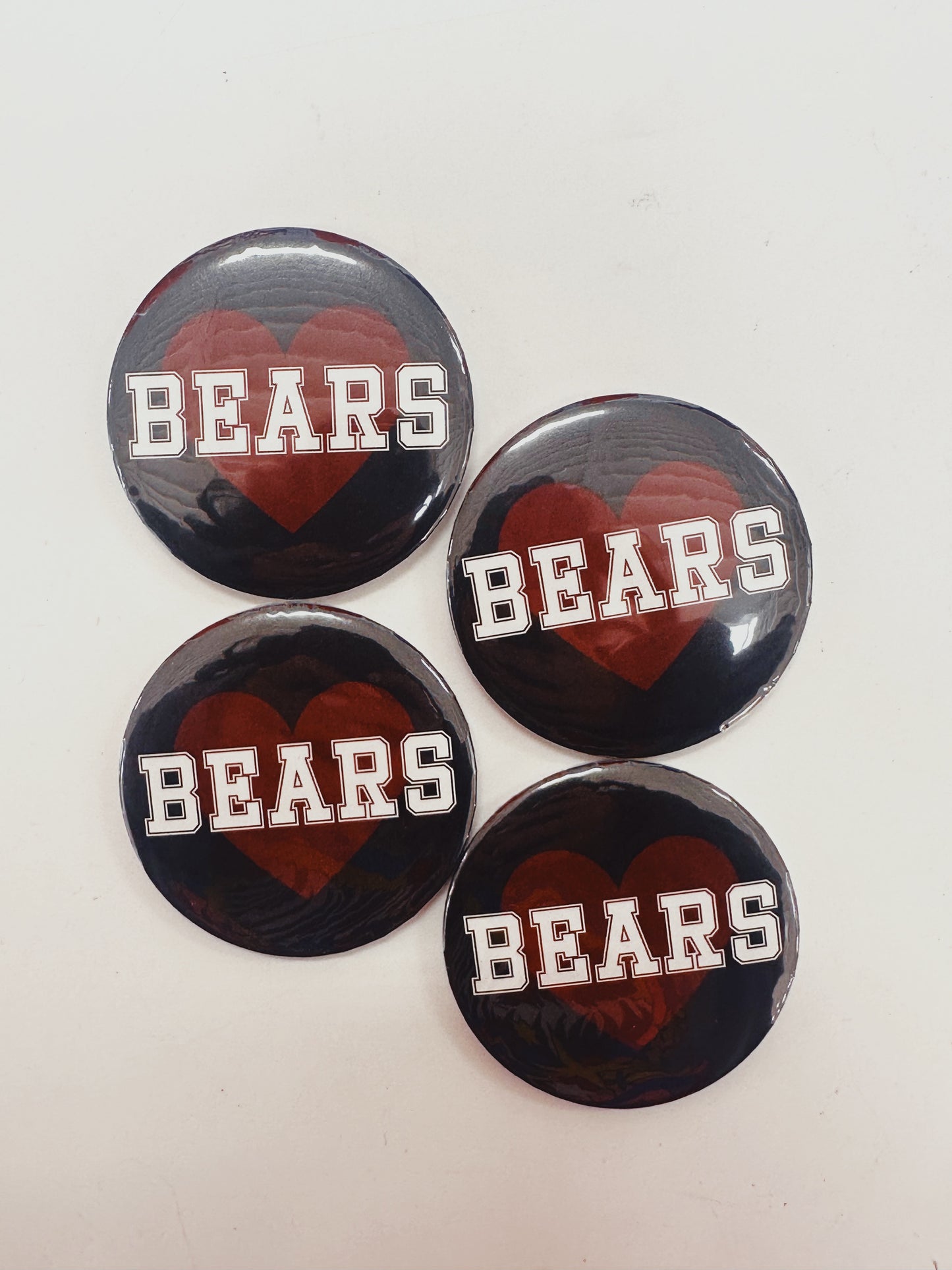 Bears Heart Button