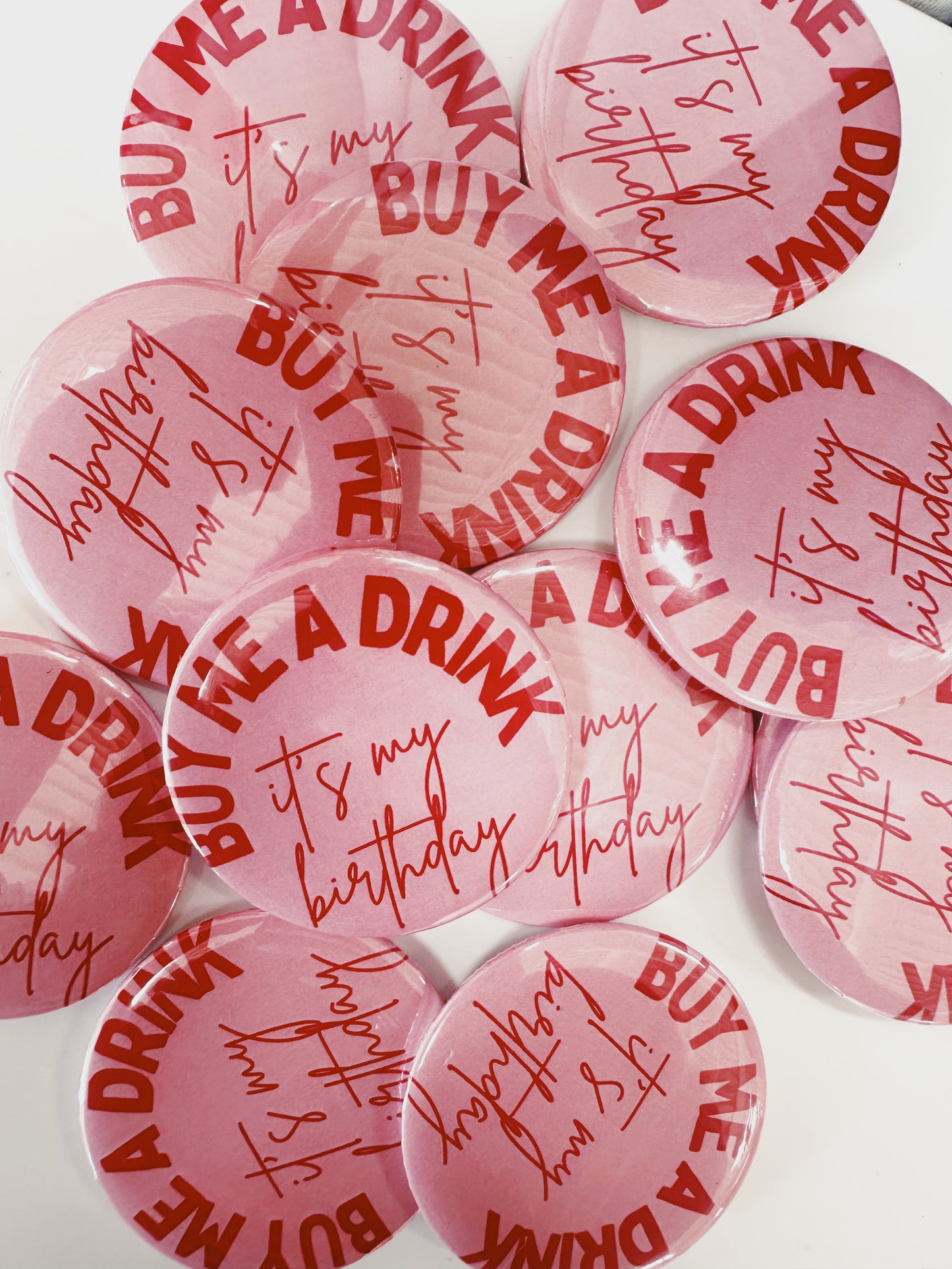 Buy Me a Drink Bday Button