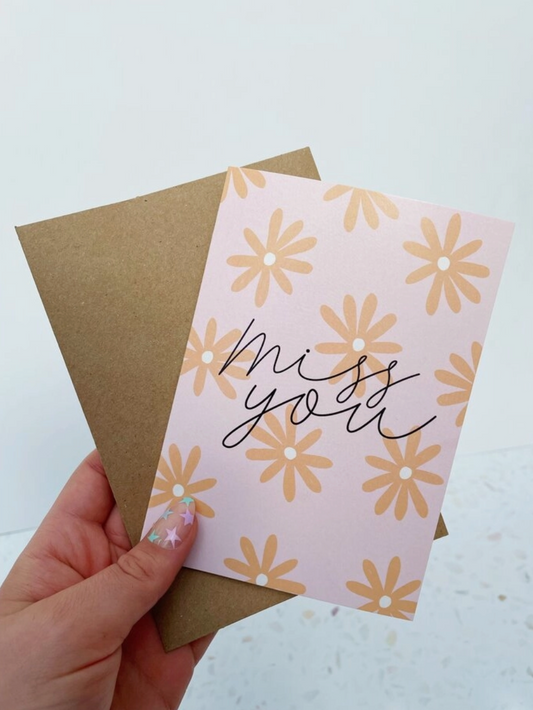 Miss You Card - Clothe Boutique