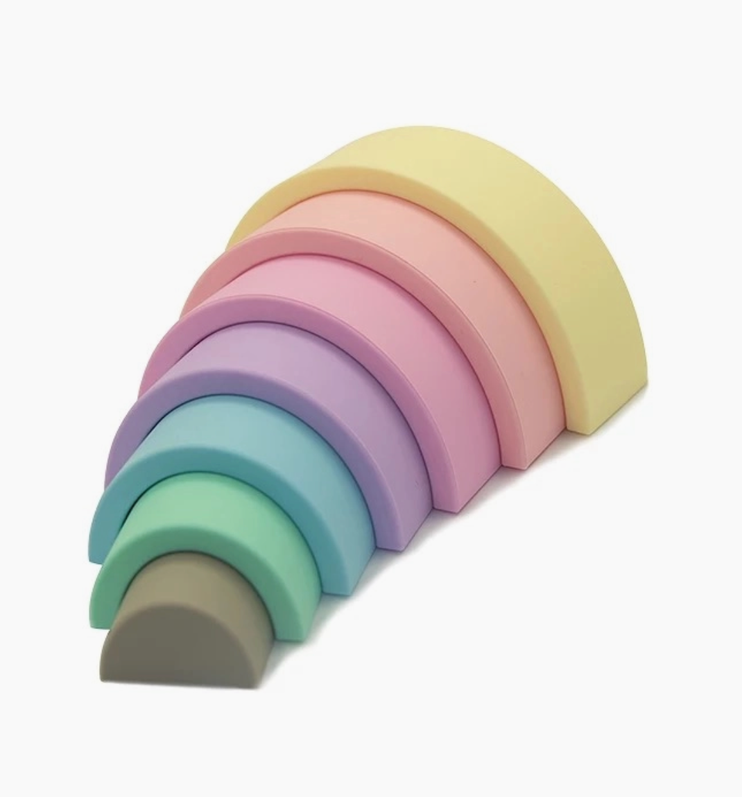 Silicon Stacking Rainbow - Clothe Boutique