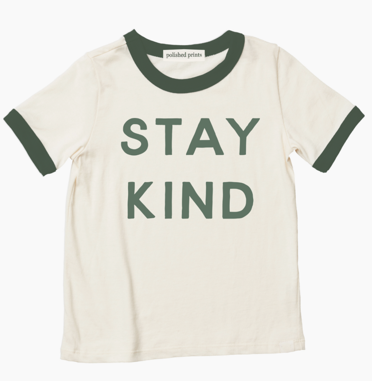 Stay Kind Ringer T-shirt - Clothe Boutique