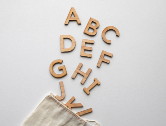 Wooden Alphabet Letters - Clothe Boutique