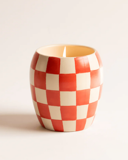 Checkmate Candle Red