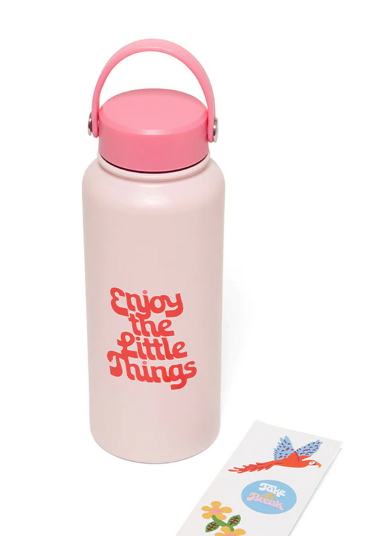 Enjoy the Little Things Water Bottle