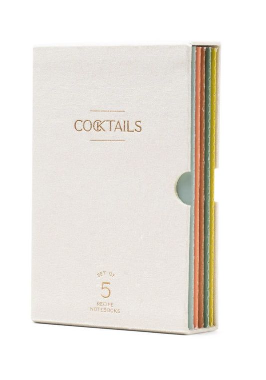 Cocktails Recipe Box Set