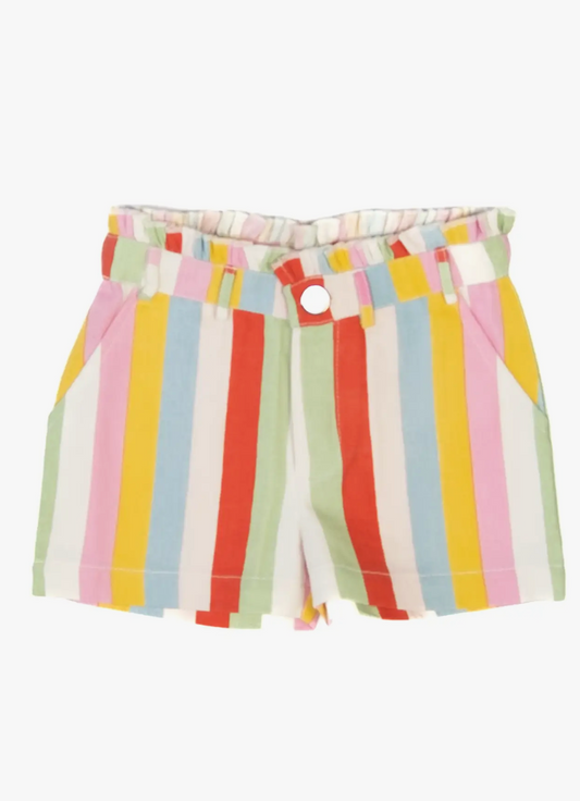 Bright Stripe Amy Shorts